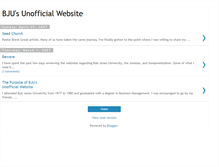 Tablet Screenshot of bjunet.blogspot.com