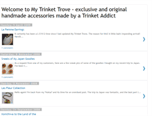 Tablet Screenshot of mytrinkettrove.blogspot.com