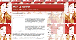 Desktop Screenshot of mixituptogether.blogspot.com