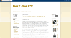 Desktop Screenshot of harpkarate.blogspot.com