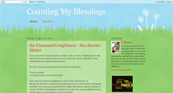 Desktop Screenshot of countmyblessings123.blogspot.com