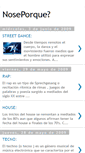 Mobile Screenshot of noseeporqe.blogspot.com