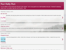 Tablet Screenshot of marathonkelly.blogspot.com