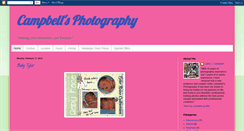 Desktop Screenshot of campbellsphotography2011.blogspot.com
