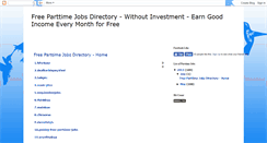 Desktop Screenshot of free-parttime-jobs.blogspot.com