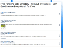 Tablet Screenshot of free-parttime-jobs.blogspot.com