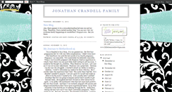 Desktop Screenshot of crandellfamily4ever.blogspot.com