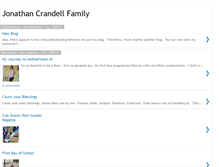 Tablet Screenshot of crandellfamily4ever.blogspot.com