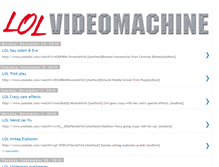Tablet Screenshot of lol-videomachine.blogspot.com
