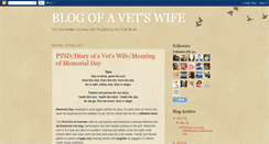 Desktop Screenshot of blogofavetswife.blogspot.com