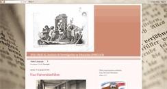 Desktop Screenshot of iniedigital.blogspot.com