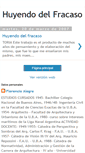 Mobile Screenshot of huyendodelfracaso.blogspot.com