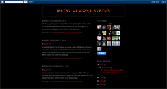 Desktop Screenshot of metal-legions-status.blogspot.com