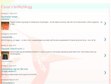 Tablet Screenshot of cizzashobbyblogg.blogspot.com