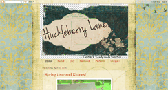 Desktop Screenshot of huckleberrylanefurniture.blogspot.com