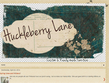 Tablet Screenshot of huckleberrylanefurniture.blogspot.com
