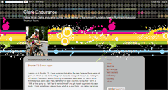 Desktop Screenshot of clarkendurance.blogspot.com