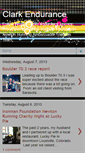 Mobile Screenshot of clarkendurance.blogspot.com