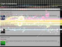 Tablet Screenshot of clarkendurance.blogspot.com