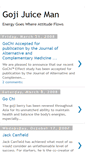 Mobile Screenshot of gojijuiceman.blogspot.com
