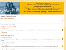 Tablet Screenshot of ele-ha-gente-estranha.blogspot.com