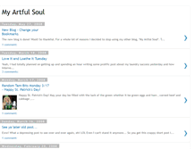 Tablet Screenshot of myartfulsoul.blogspot.com