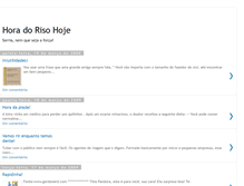 Tablet Screenshot of horadorisohoje.blogspot.com