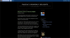 Desktop Screenshot of fauziasheavenlydelights.blogspot.com