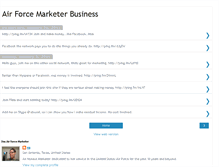 Tablet Screenshot of airforcemarketer.blogspot.com