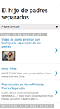 Mobile Screenshot of hijo-de-padres-separados.blogspot.com