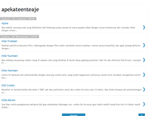 Tablet Screenshot of apekateenteaje.blogspot.com