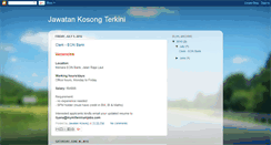 Desktop Screenshot of hantar-resume.blogspot.com