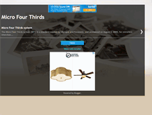 Tablet Screenshot of microfour-thirds.blogspot.com