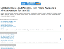 Tablet Screenshot of celebrityhomeforsale.blogspot.com