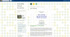 Desktop Screenshot of fbcnewsletter.blogspot.com