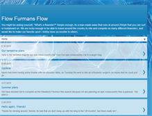 Tablet Screenshot of flowfurmansflow.blogspot.com
