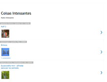 Tablet Screenshot of coisasintessantes.blogspot.com
