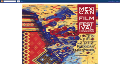 Desktop Screenshot of mexicanfilmfestival.blogspot.com