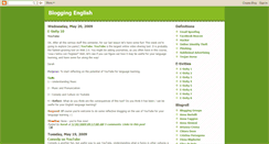 Desktop Screenshot of bloggingenglish1.blogspot.com