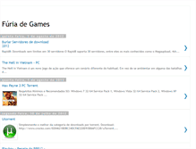 Tablet Screenshot of furiadegames.blogspot.com
