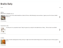 Tablet Screenshot of brallizdaily.blogspot.com