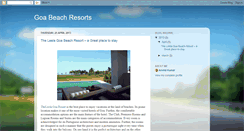 Desktop Screenshot of goabeachresorts.blogspot.com