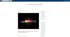 Desktop Screenshot of felixseeger.blogspot.com
