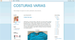 Desktop Screenshot of costurasvarias.blogspot.com