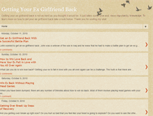 Tablet Screenshot of gettingyourex-girlfriendback.blogspot.com