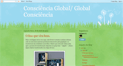 Desktop Screenshot of conscienciaeco.blogspot.com