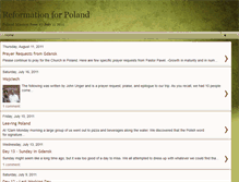 Tablet Screenshot of polandmission2011.blogspot.com