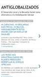 Mobile Screenshot of antiglobalizados.blogspot.com