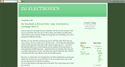 Desktop Screenshot of djelectronics.blogspot.com