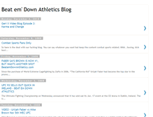 Tablet Screenshot of beatemdownathletics.blogspot.com